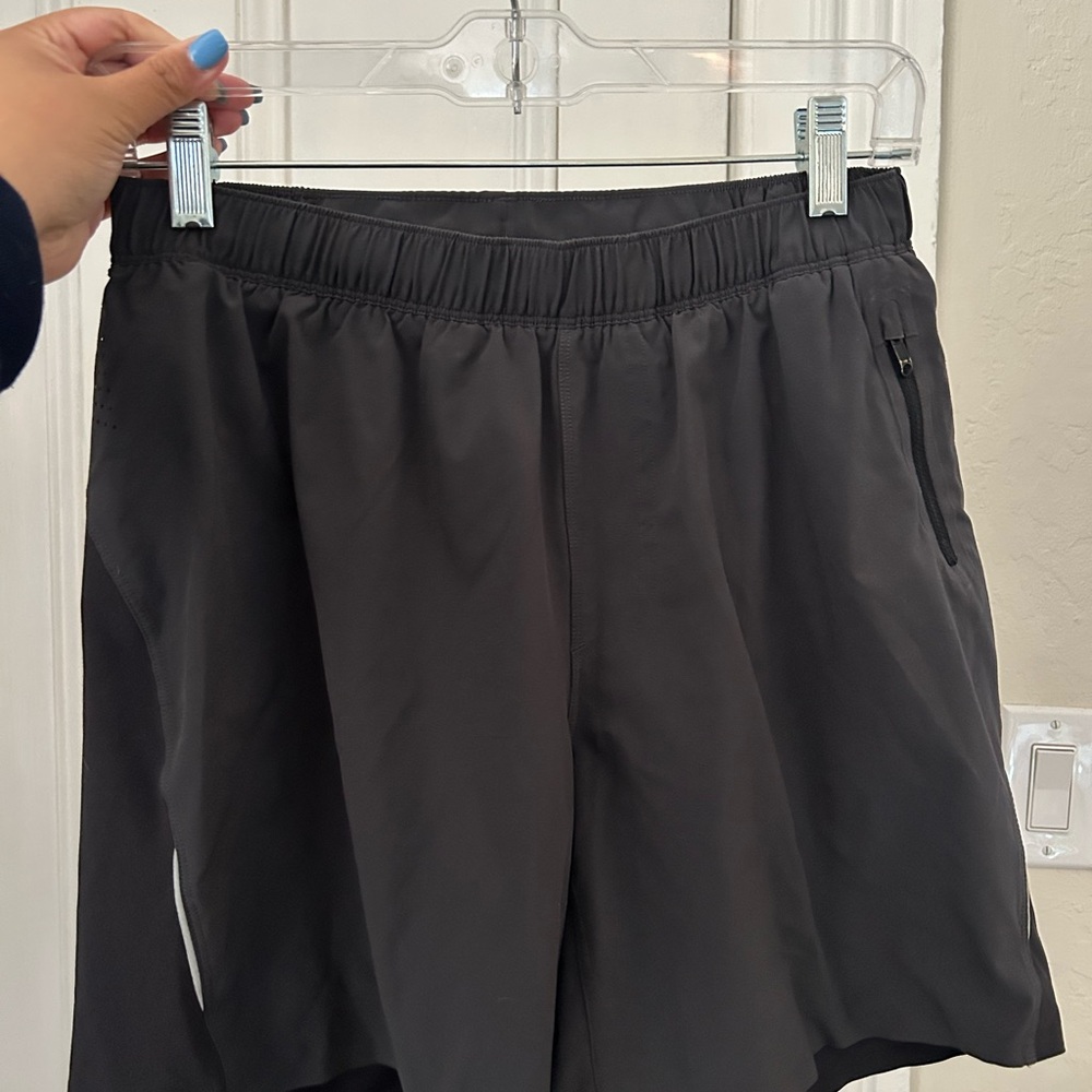 Lululemon Men's Gray Athletic Shorts